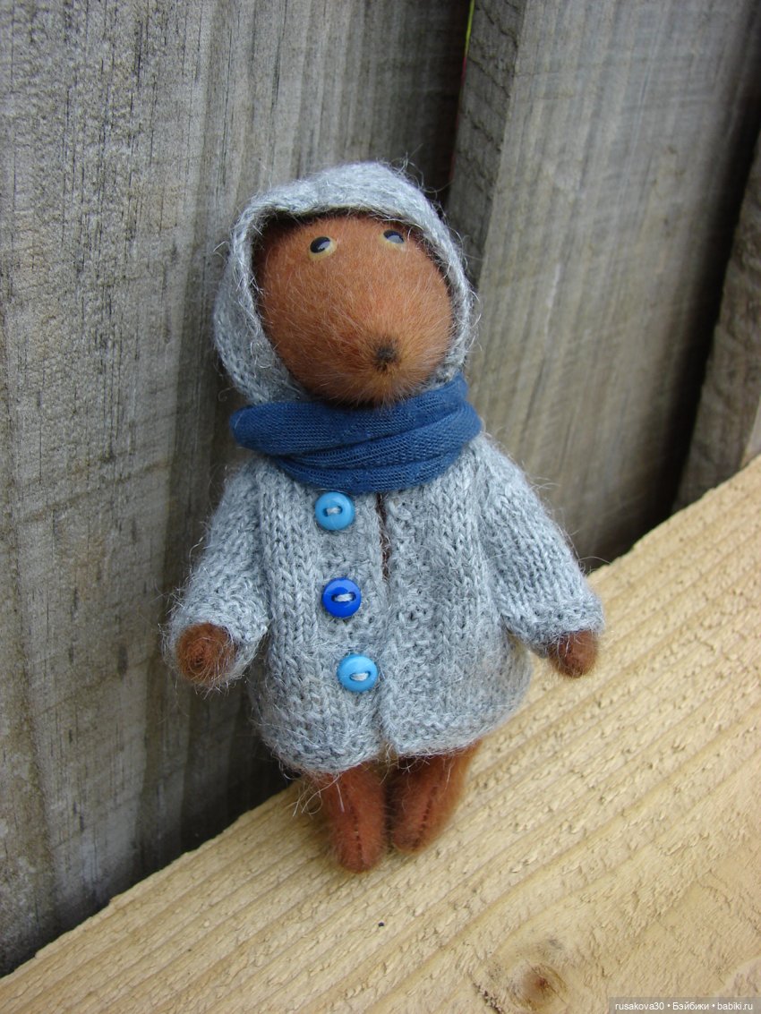 Лис - Усатый Лисовин — Авторские мишки Тедди и друзья: фото (фото 5)