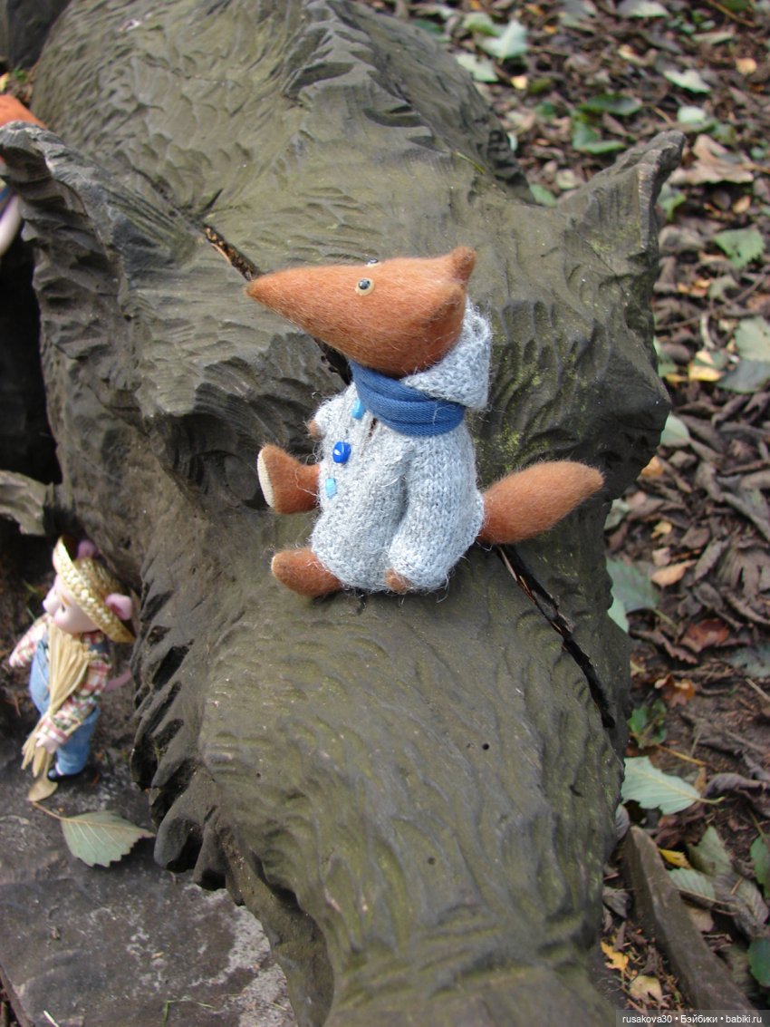 Лис - Усатый Лисовин — Авторские мишки Тедди и друзья: фото