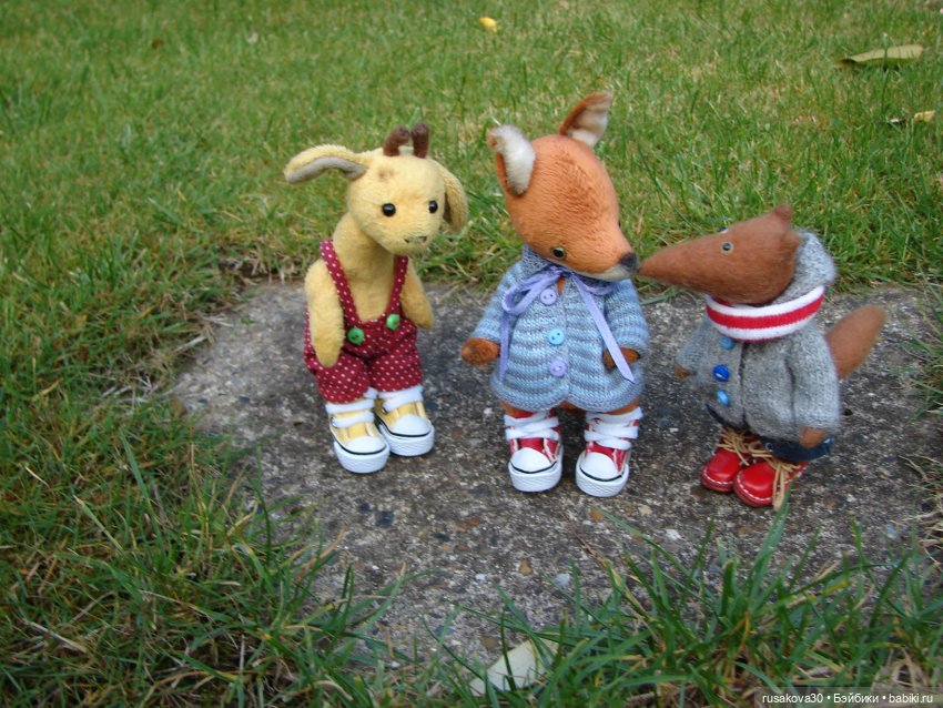 Лис - Усатый Лисовин — Авторские мишки Тедди и друзья: фото