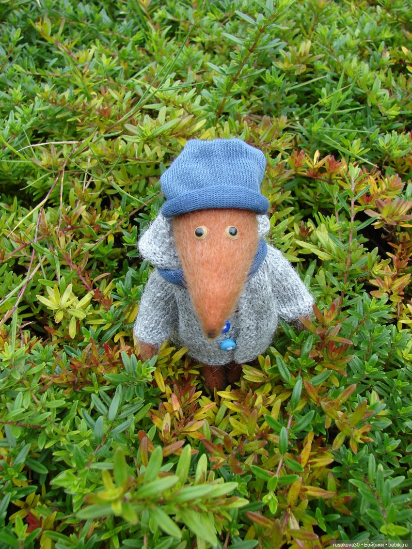 Лис - Усатый Лисовин — Авторские мишки Тедди и друзья: фото (фото 9)