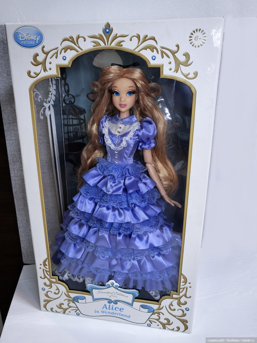 Диснеевская Алиса | Бэйбики Диснеевская Алиса — Куклы Disney Animators и Принцессы Диснея: Disney Store (фото 6)