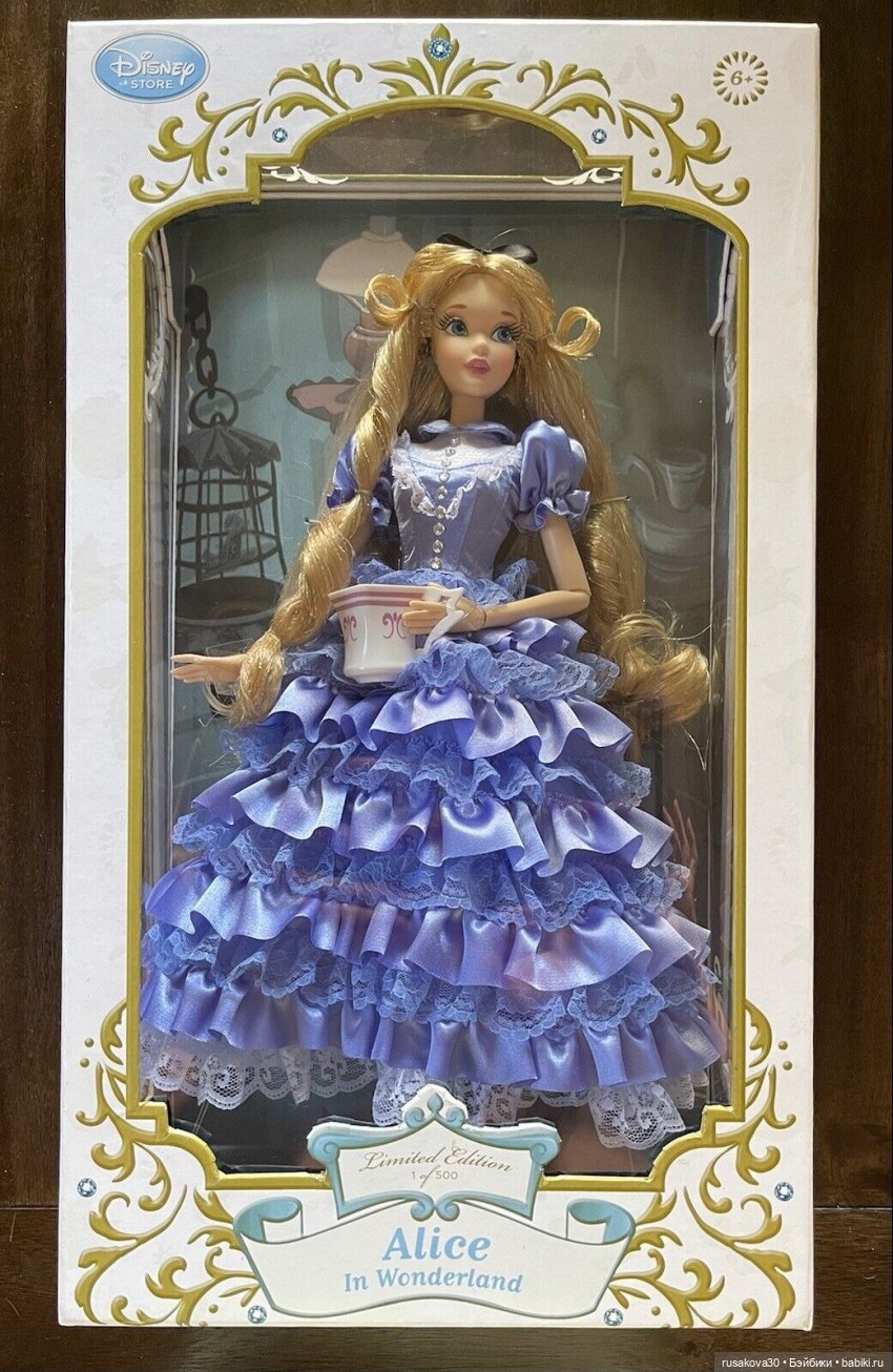 Диснеевская Алиса | Бэйбики Диснеевская Алиса — Куклы Disney Animators и Принцессы Диснея: Disney Store (фото 5)