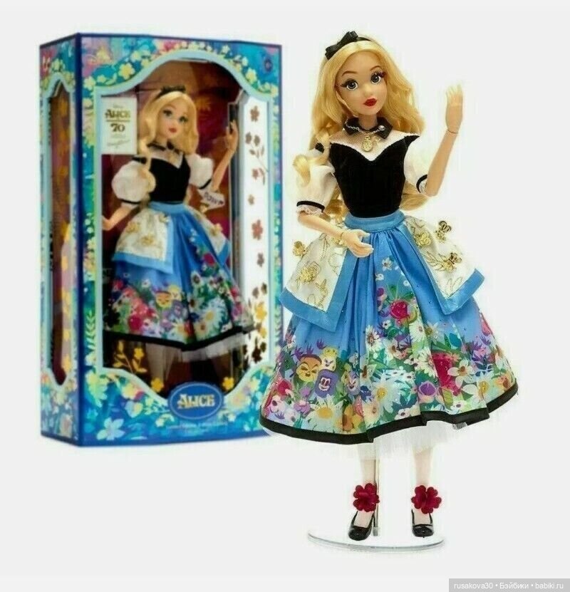Диснеевская Алиса | Бэйбики Диснеевская Алиса — Куклы Disney Animators и Принцессы Диснея: Disney Store
