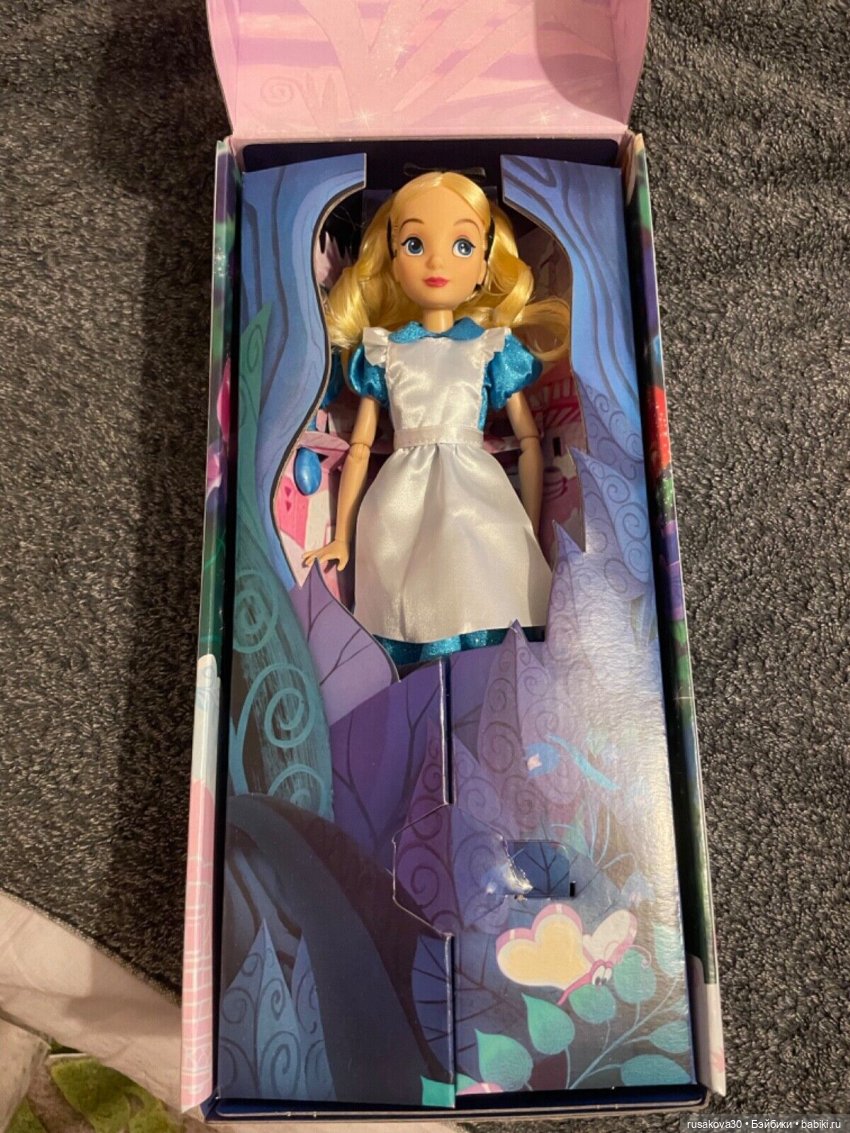 Диснеевская Алиса | Бэйбики Диснеевская Алиса — Куклы Disney Animators и Принцессы Диснея: Disney Store