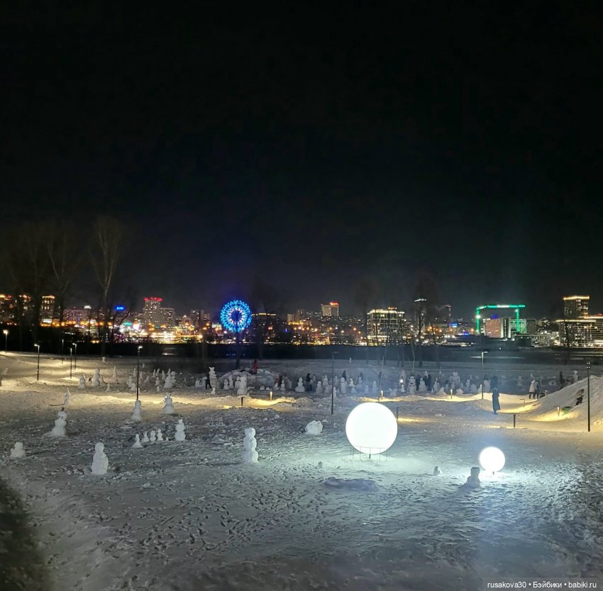 Новосибирск ,парк Арена, фестиваль снежных баб (фото 4)