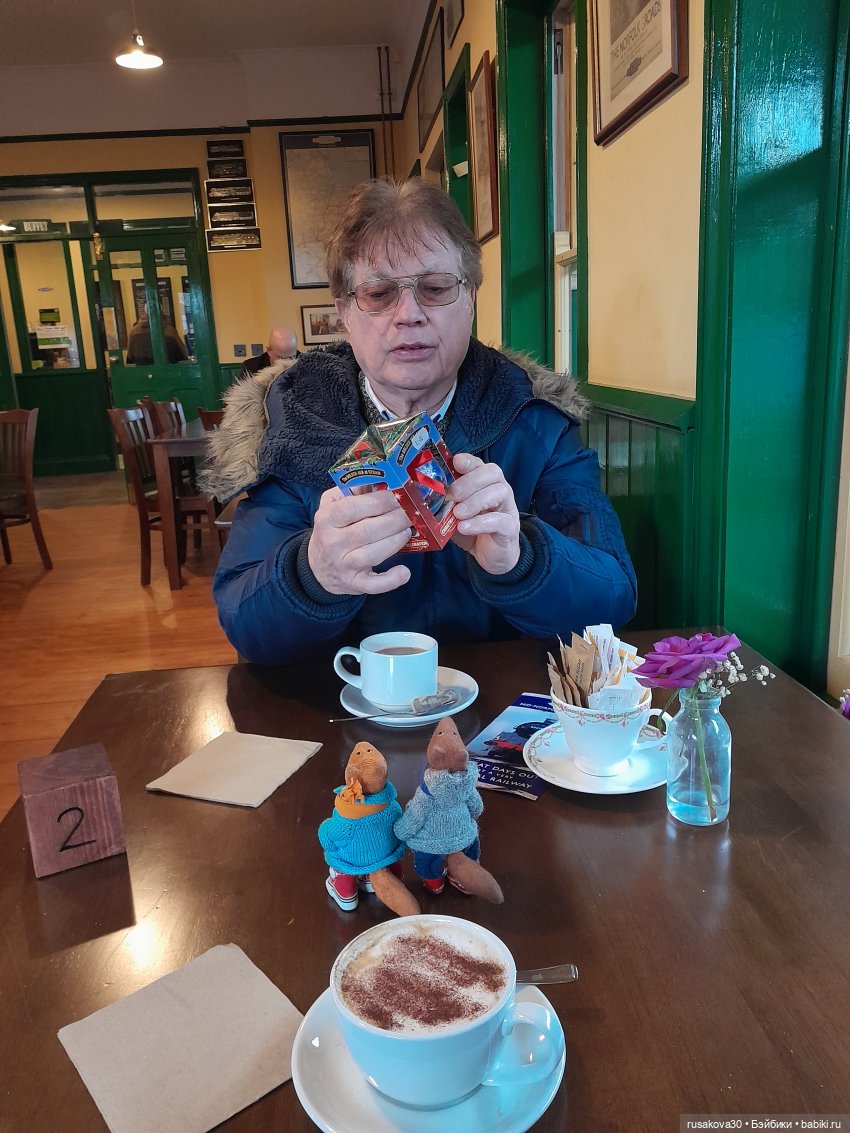 Людвиг и Нильс на выставке