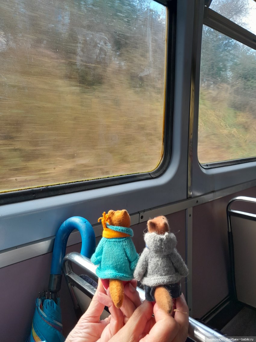 Людвиг и Нильс на выставке