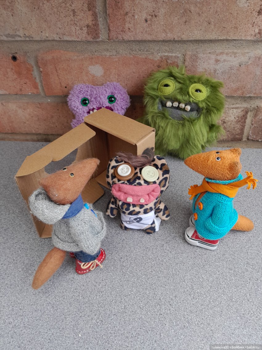 Людвиг ,Нильс и фаглерсы — Интересные игрушки и фигурки (разное): редкие