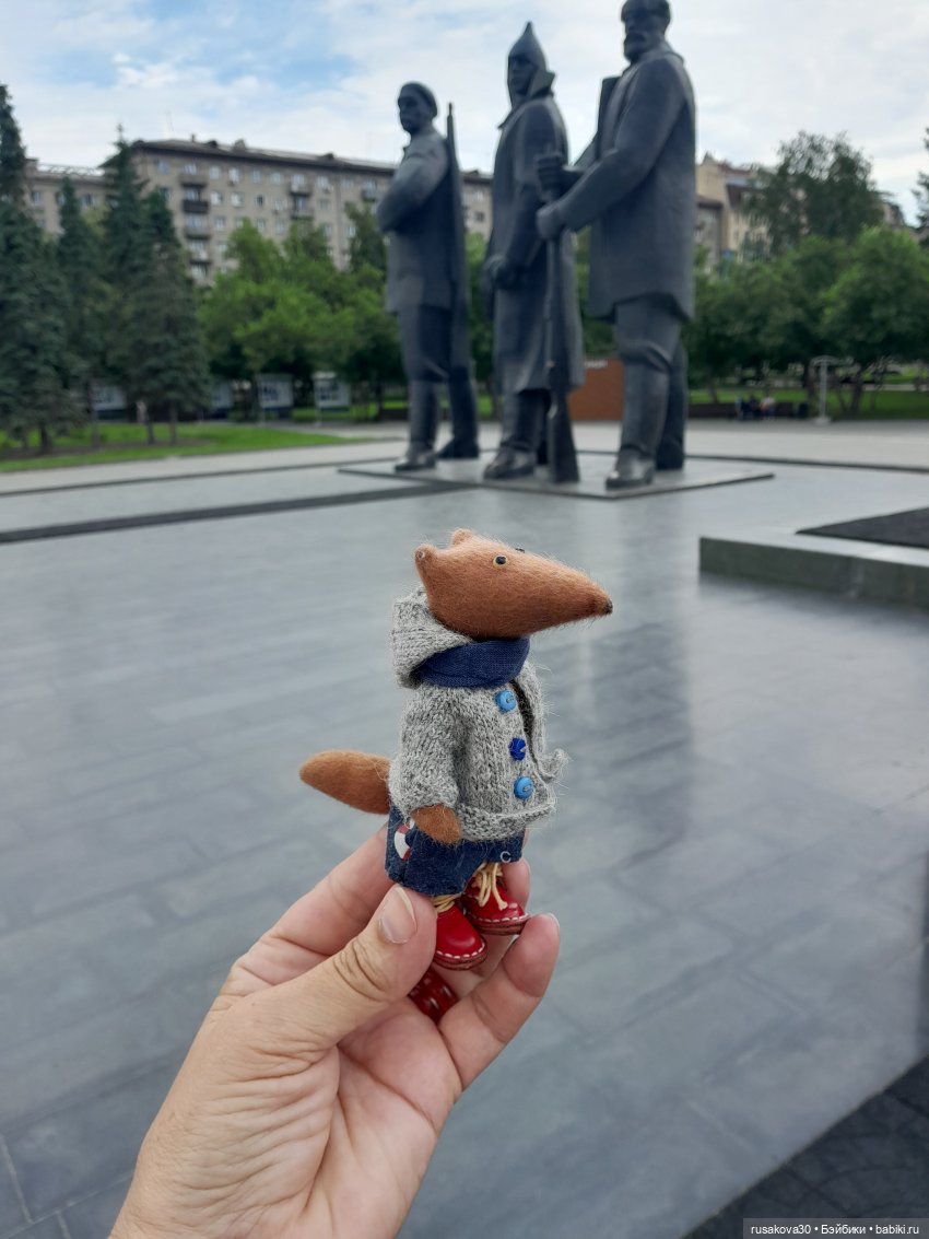 Трое вышли из дома — Авторские мишки Тедди и друзья: фото (фото 5)