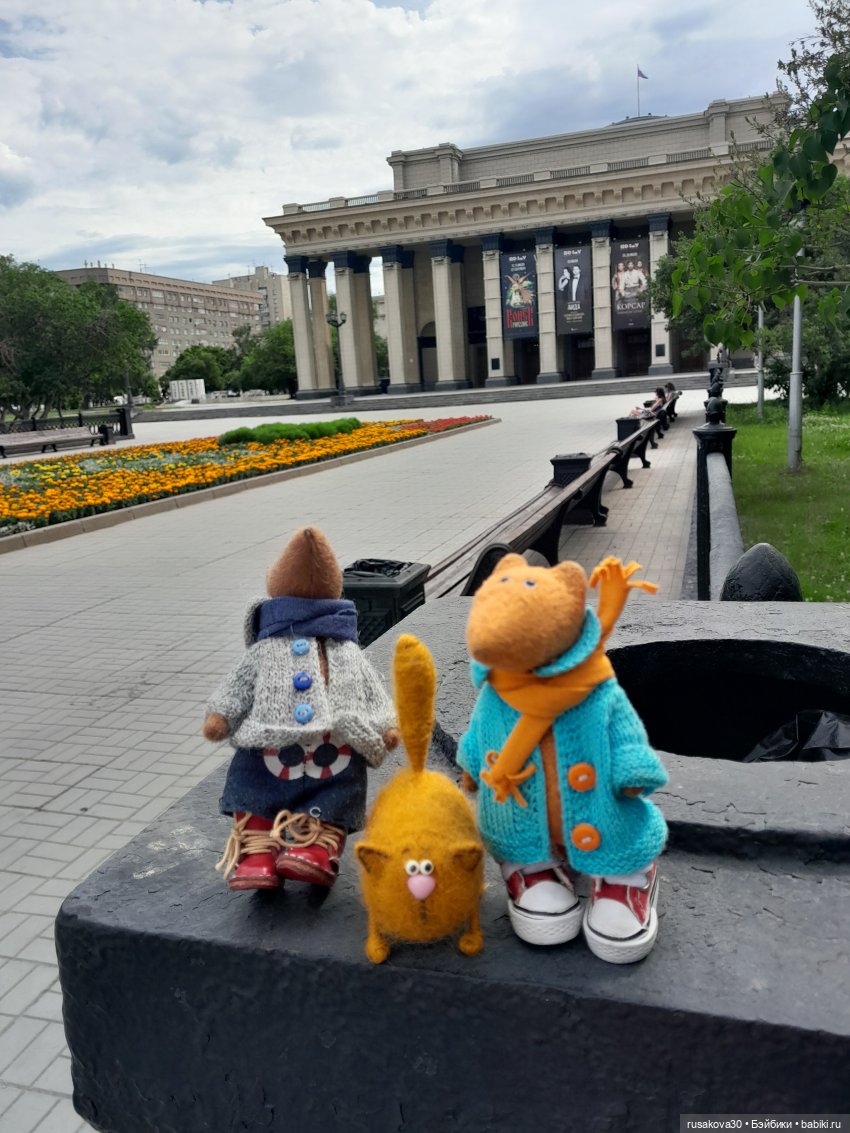 Трое вышли из дома — Авторские мишки Тедди и друзья: фото