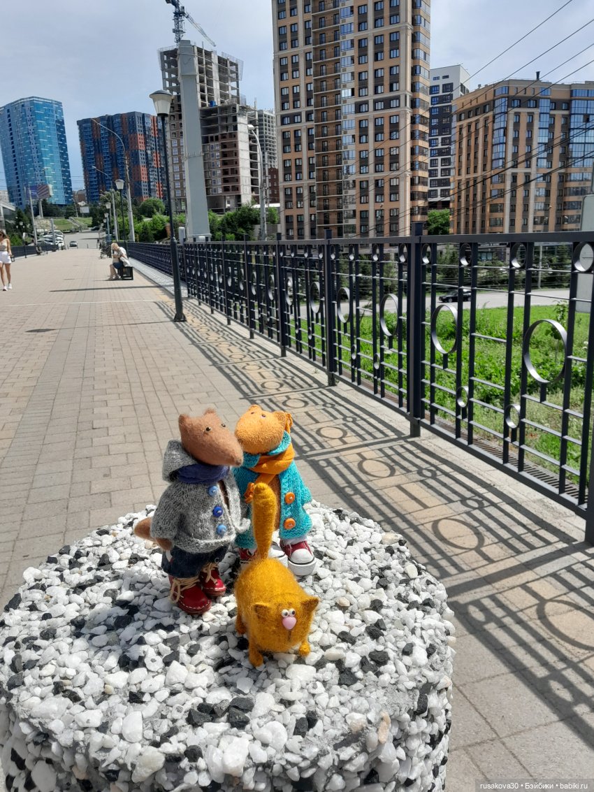 Трое вышли из дома — Авторские мишки Тедди и друзья: фото