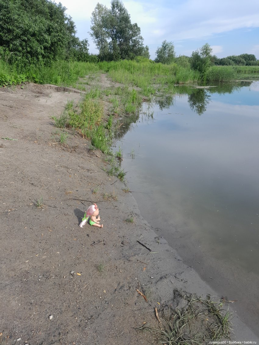 Как Мийка на даче отдыхала