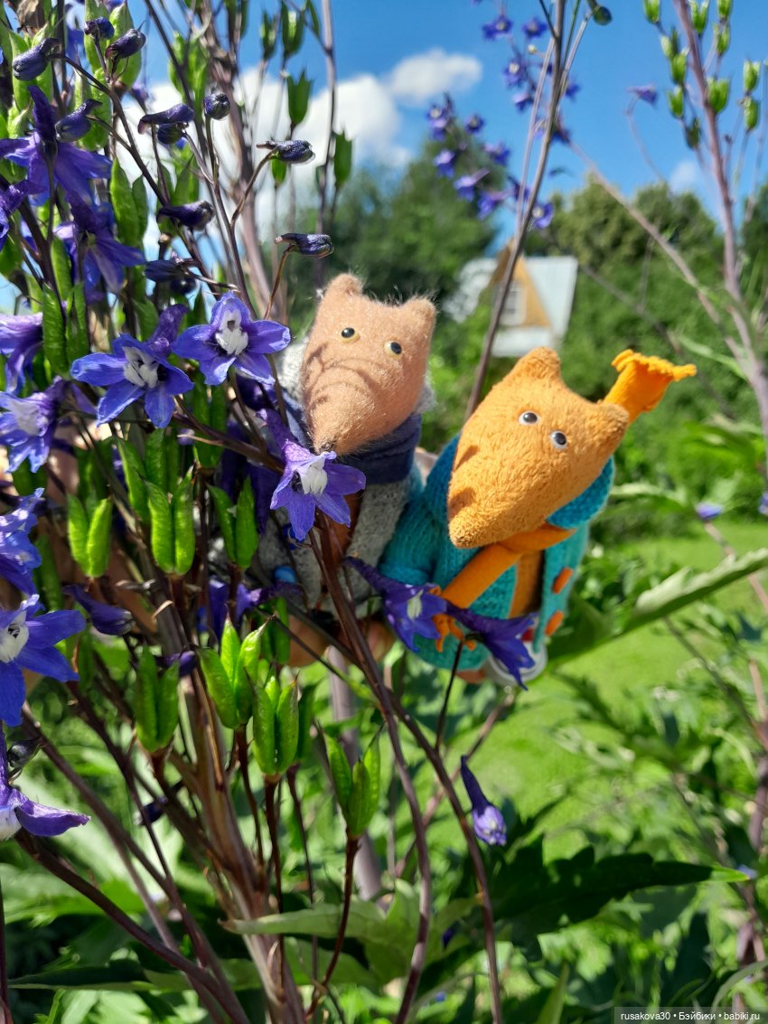 Лисята дачники — Авторские мишки Тедди и друзья: фото (фото 7)