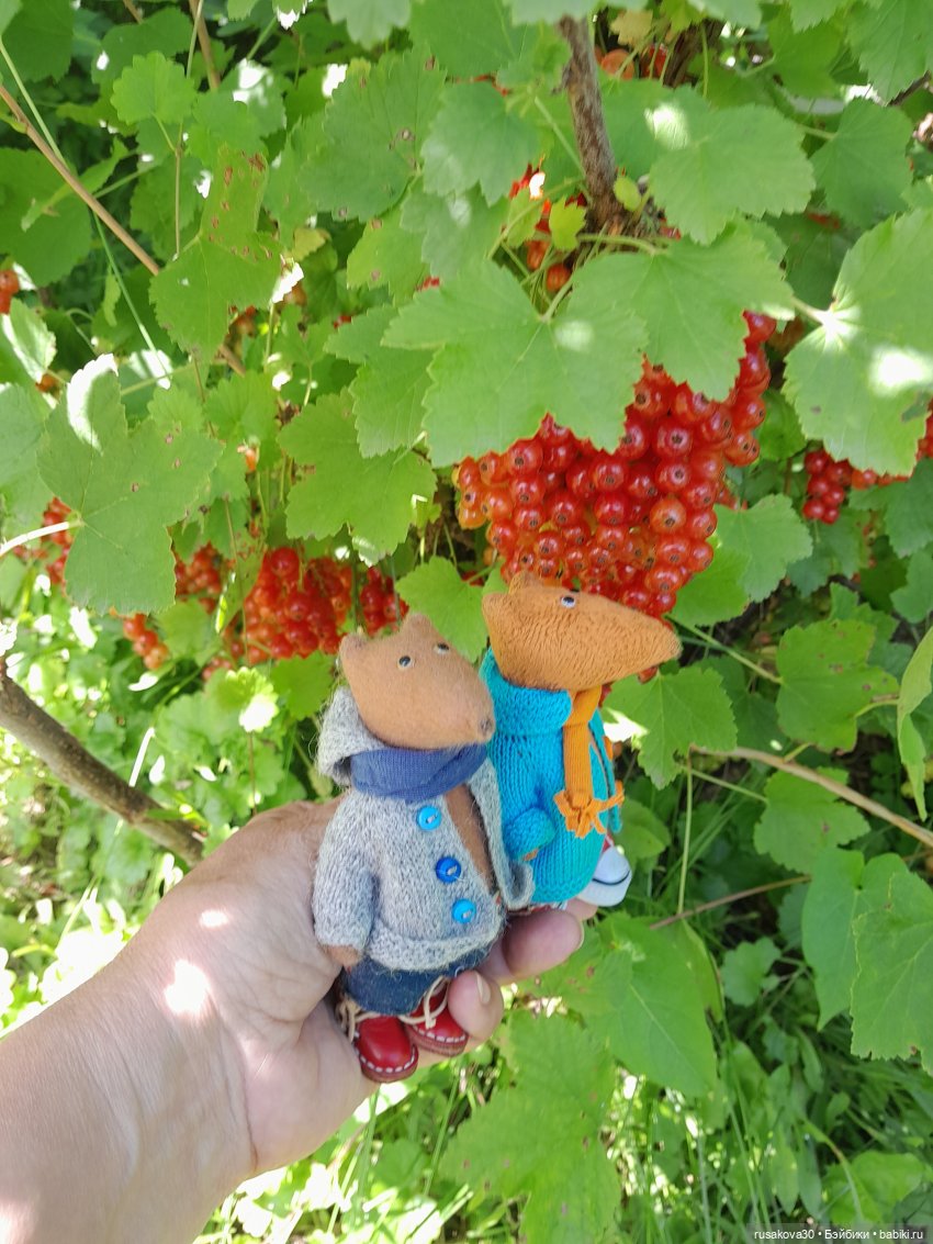 Лисята дачники — Авторские мишки Тедди и друзья: фото