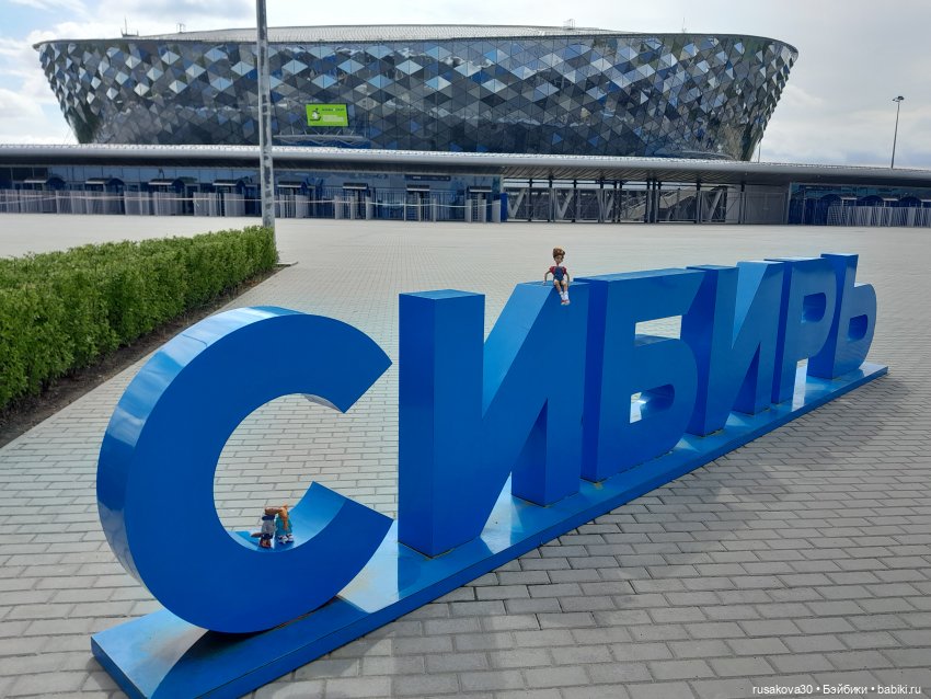 Снежка и лисята гуляют по парку Арена (фото 4)