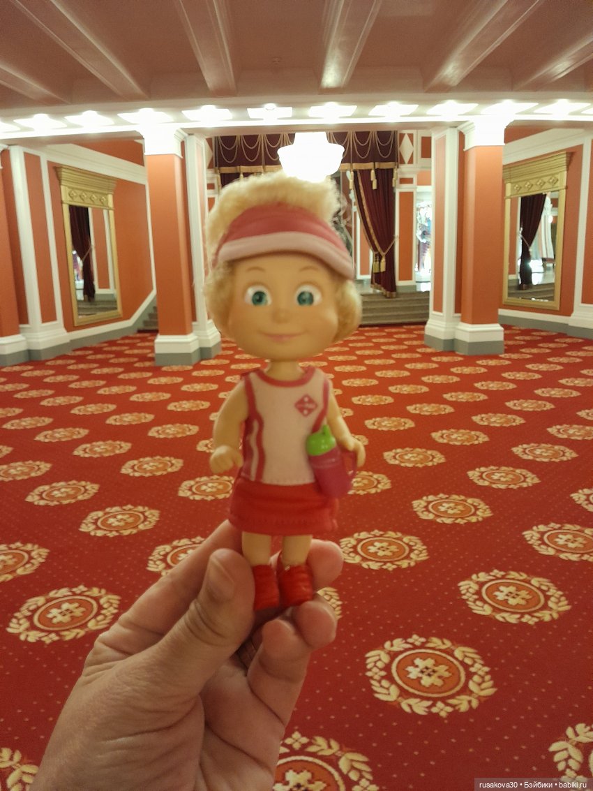 Машка-спортсменка и как она отдыхает