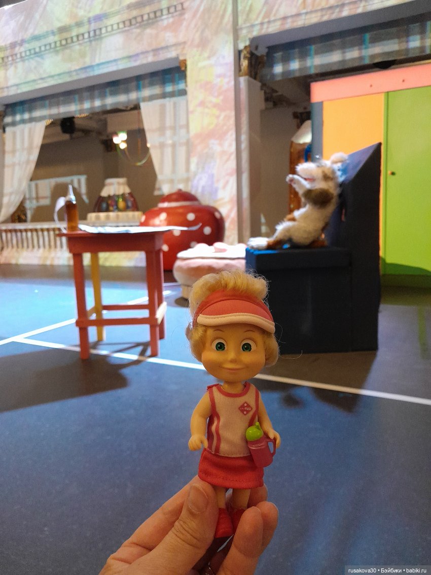 Машка-спортсменка и как она отдыхает