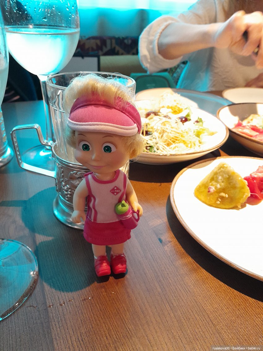 Машка-спортсменка и как она отдыхает