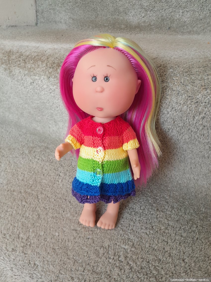А вот и Радуга приехала — Куклы Nines d'Onil (Нинес): Миа (Mia) (фото 9)
