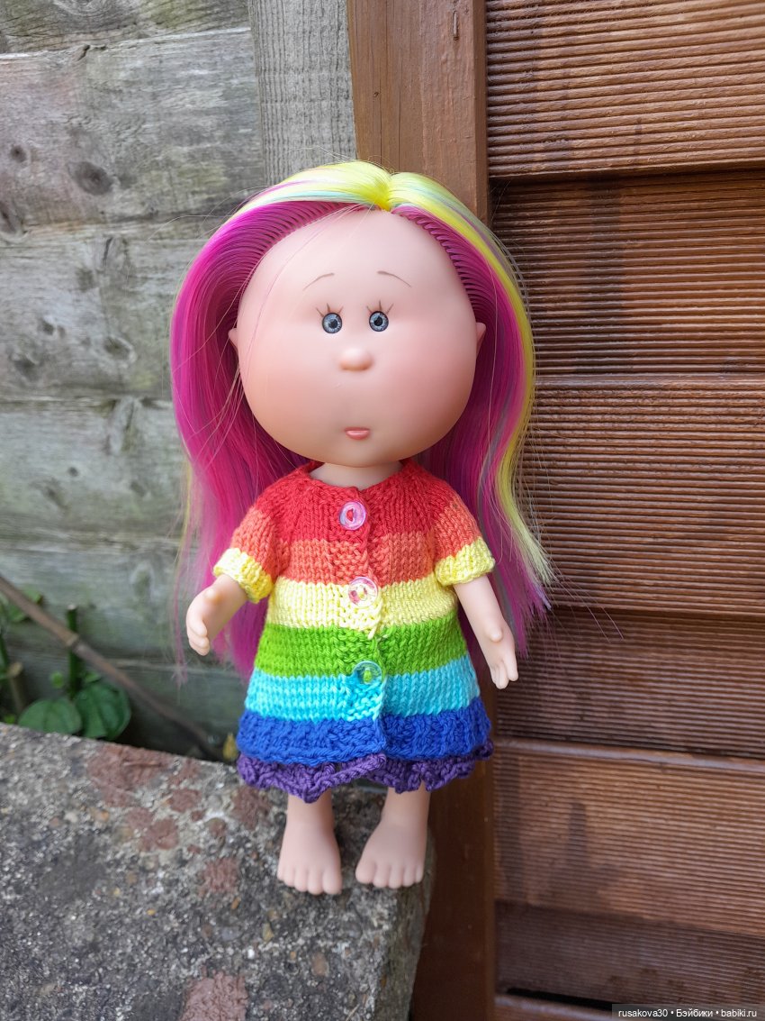А вот и Радуга приехала — Куклы Nines d'Onil (Нинес): Миа (Mia) (фото 8)