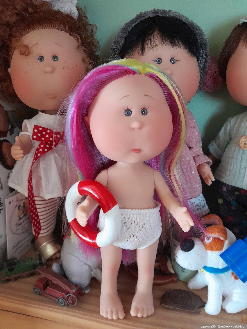 А вот и Радуга приехала — Куклы Nines d'Onil (Нинес): Миа (Mia) (фото 3)