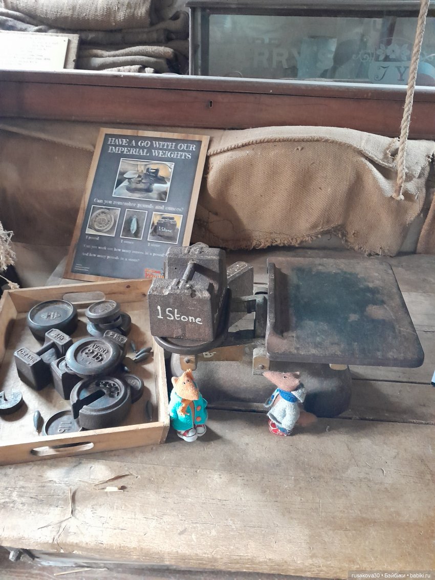 Баська и лисята на мельнице-музее Грейт-Бирчем