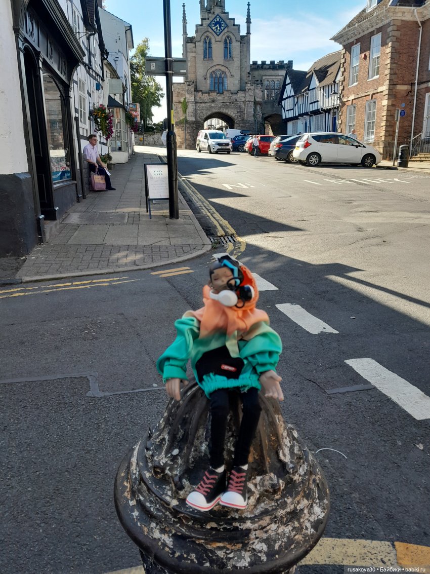 Англия ,маленький городок Уорик (Warwick)