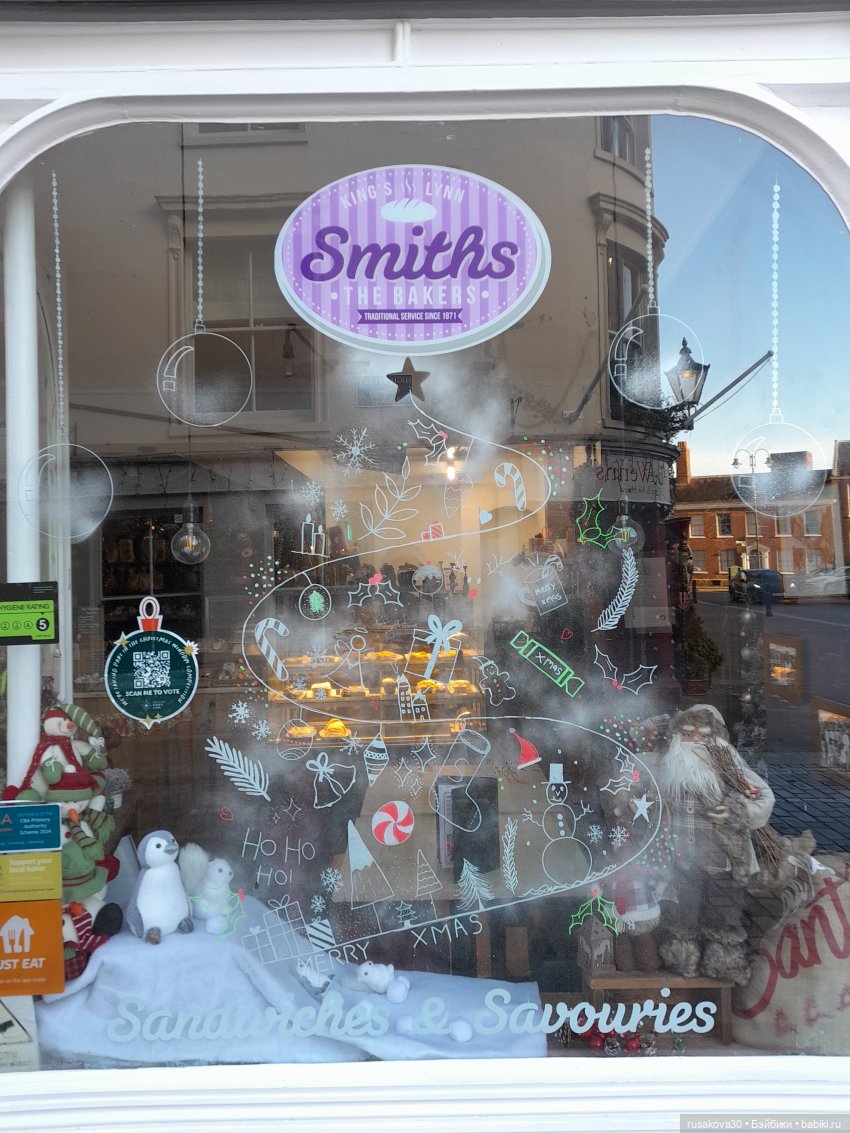 Какая рождественская витрина лучше