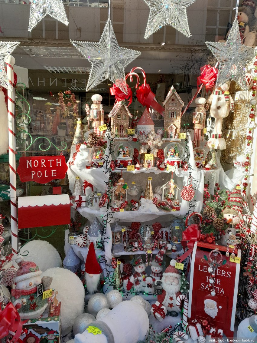 Какая рождественская витрина лучше