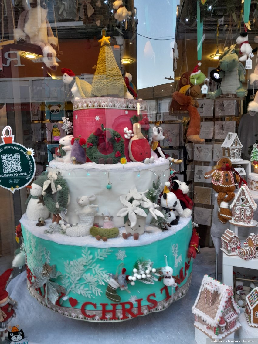 Какая рождественская витрина лучше