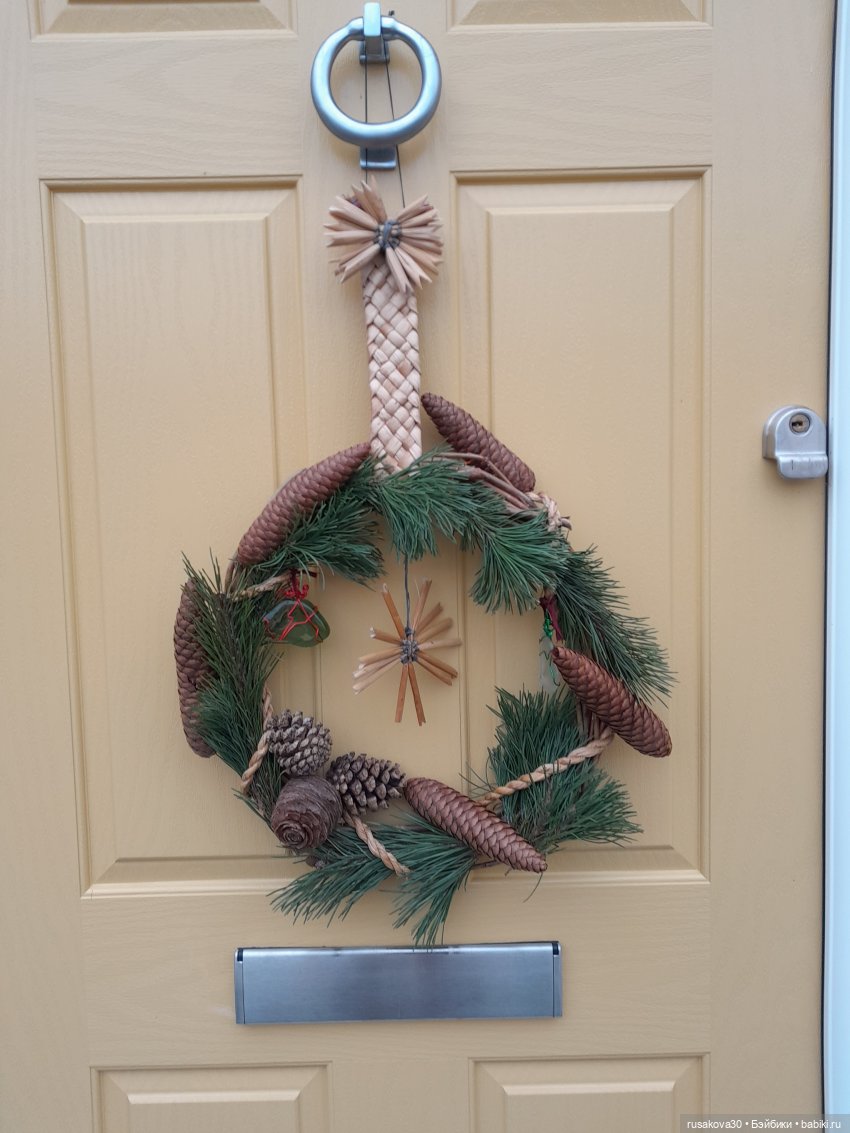 Рождественский венок — Авторские мишки Тедди и друзья: фото (фото 8)