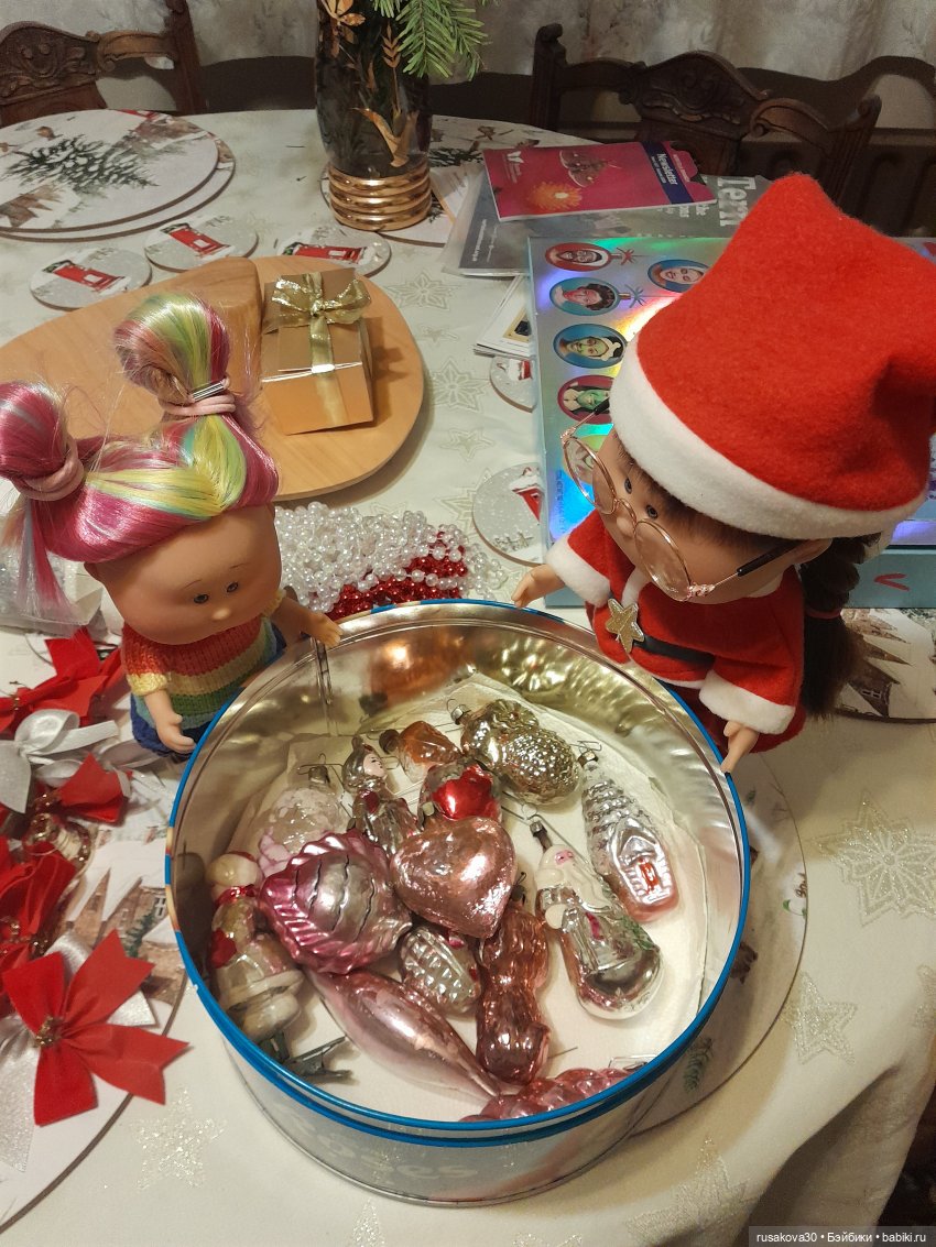 Как Мийки и Мио елочку наряжали (фото 8)