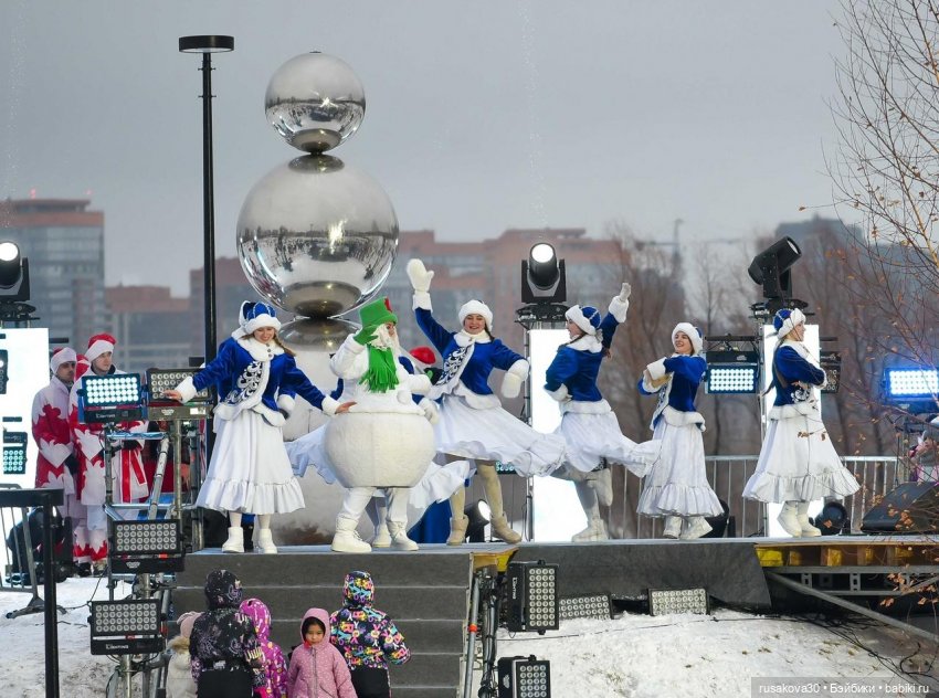 День рождения Снежной бабы