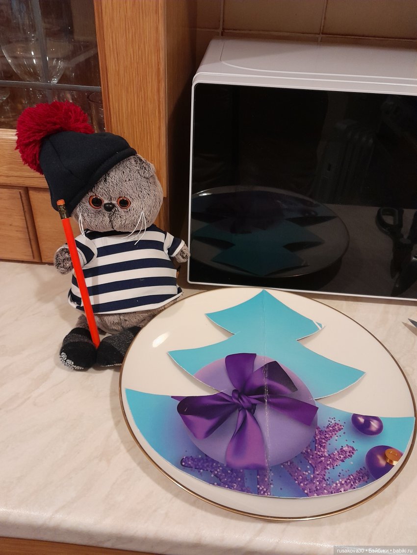 С Рождеством — Кот Басик