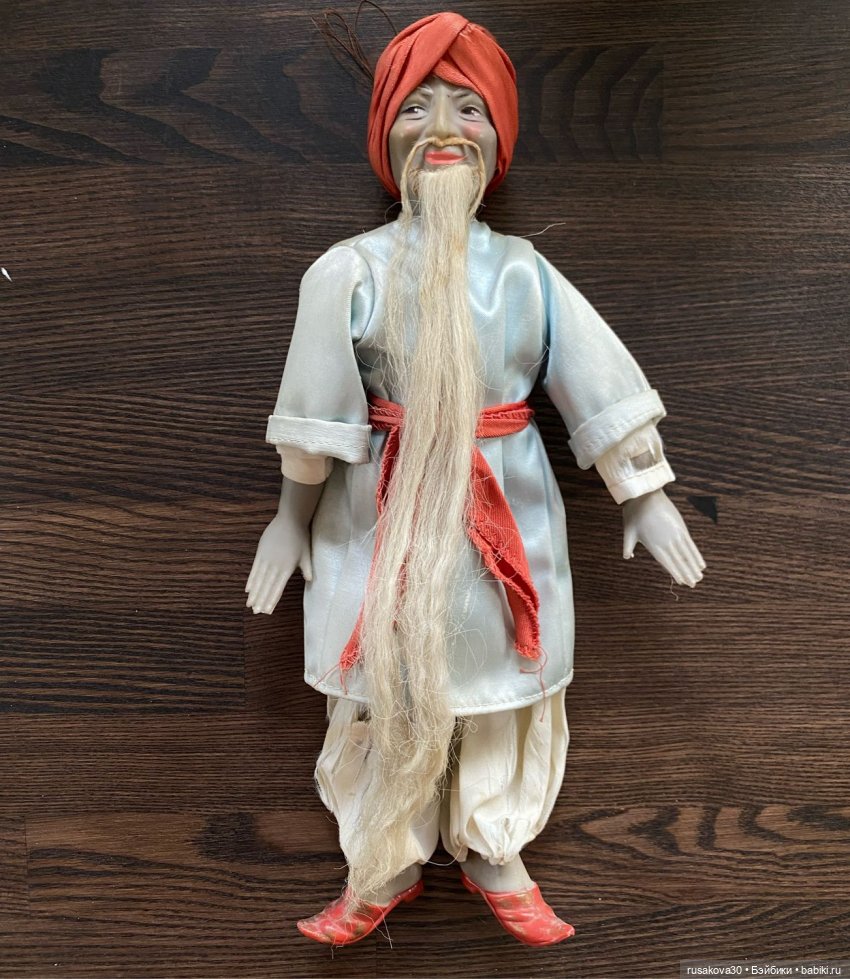 Старик Хоттабыч — Игрушки СССР и советского детства: резиновые