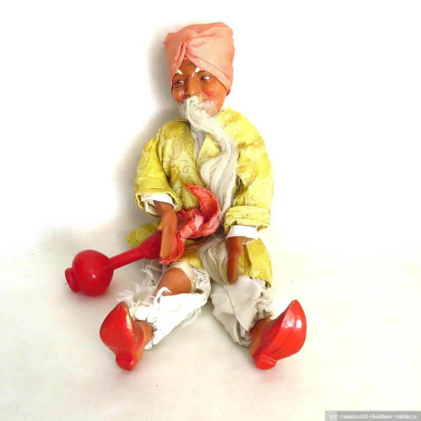 Старик Хоттабыч — Игрушки СССР и советского детства: резиновые