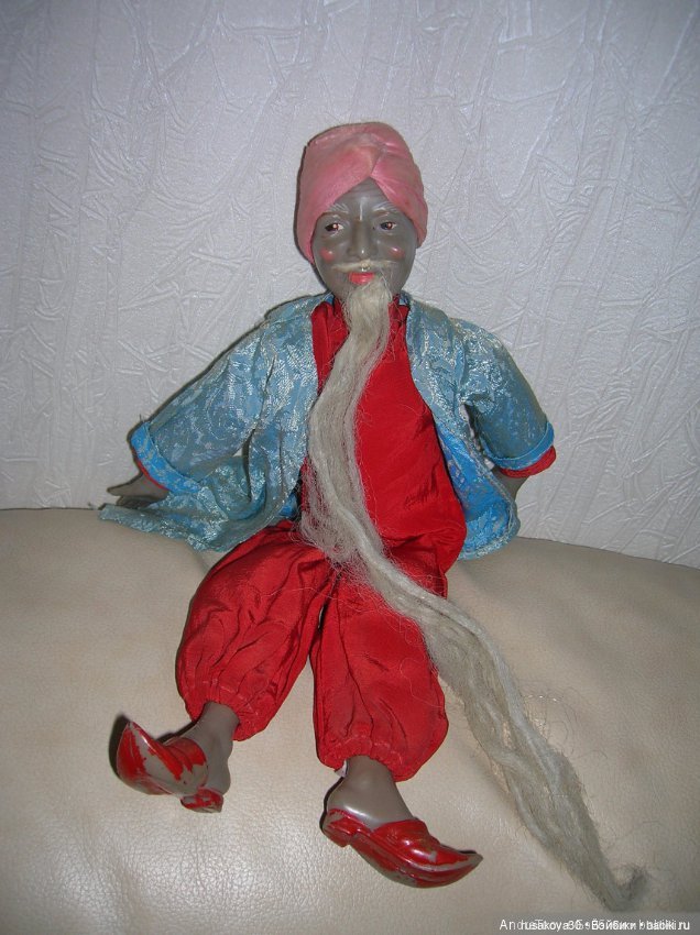 Старик Хоттабыч — Игрушки СССР и советского детства: резиновые (фото 10)