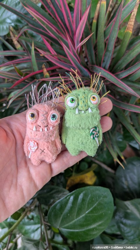 Чудесные брошки — Текстильные игрушки и примитивы: кофейные