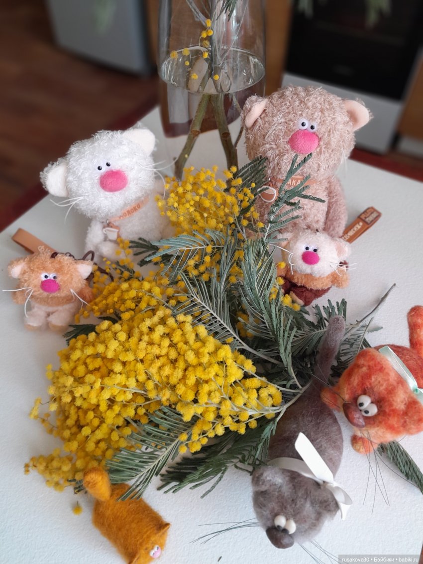 С весенним праздником 8 Марта