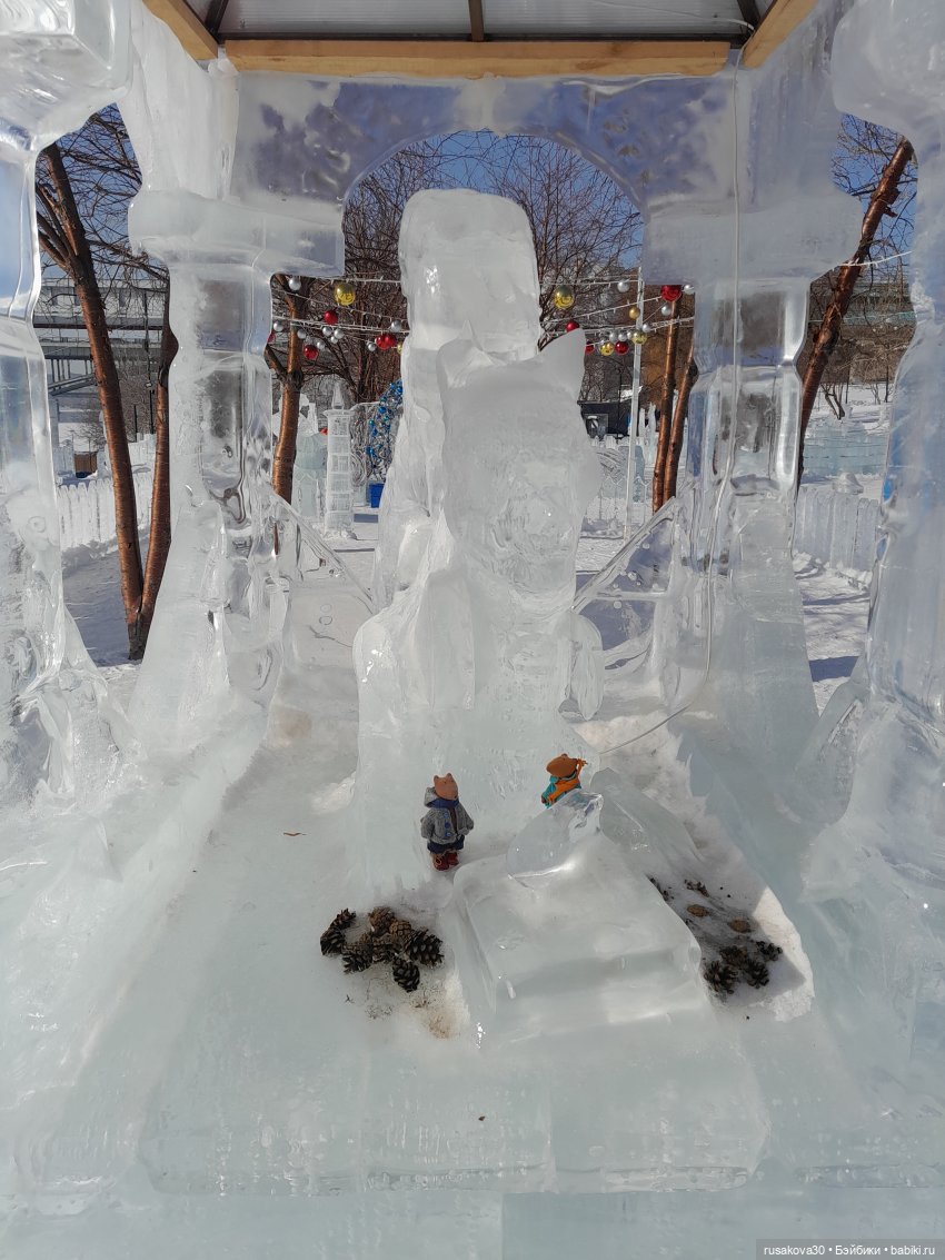 Ледяная сказка — Авторские мишки Тедди и друзья: фото (фото 5)