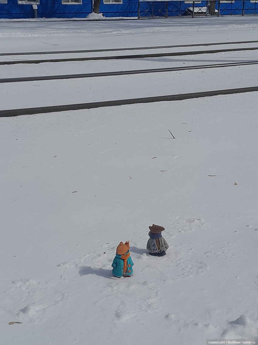 Зима вернулась — Авторские мишки Тедди и друзья: фото