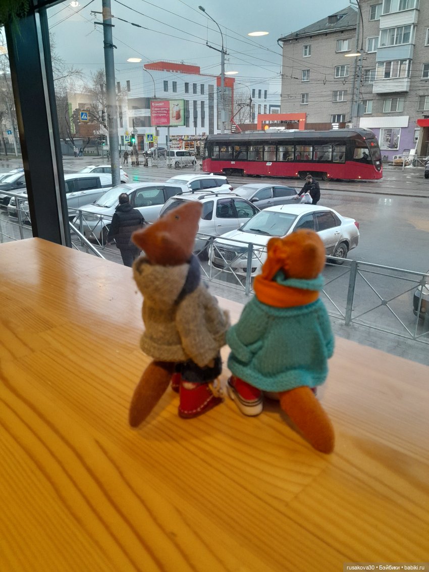 Зима вернулась — Авторские мишки Тедди и друзья: фото (фото 9)