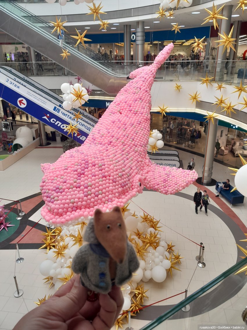 Розовый кит — Авторские мишки Тедди и друзья: фото (фото 9)