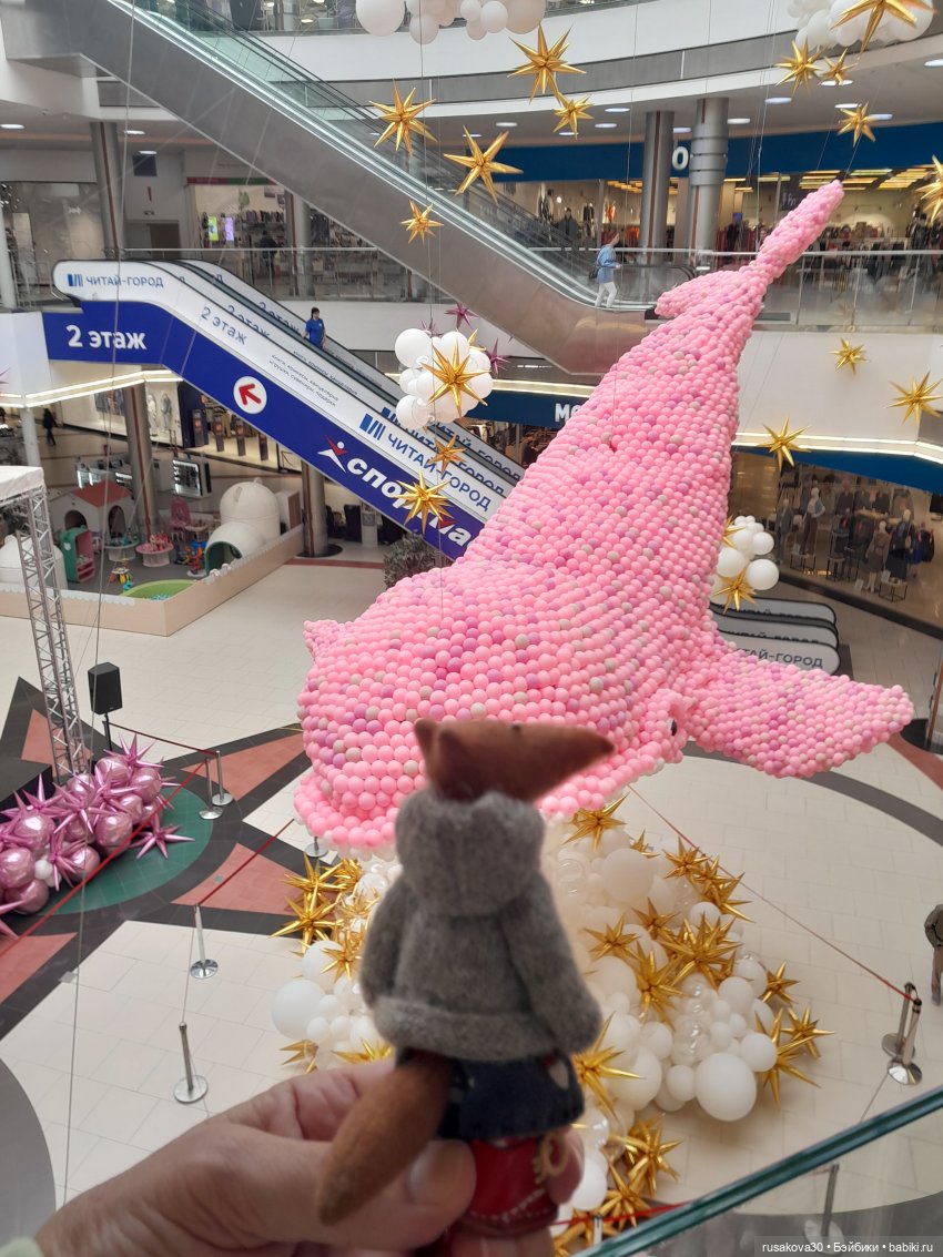 Розовый кит — Авторские мишки Тедди и друзья: фото (фото 4)