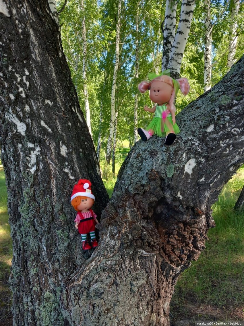 Испанцы в Мира парке — Куклы Nines d'Onil (Нинес): Миа (Mia)