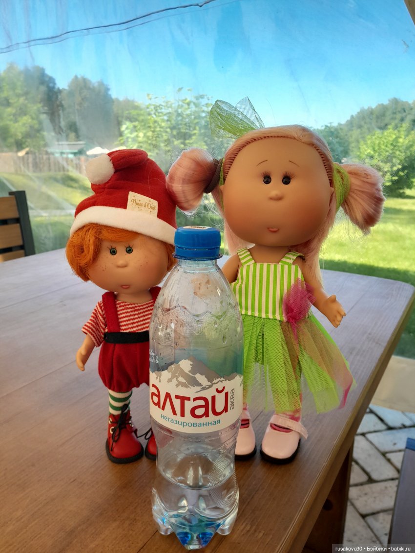 Испанцы в Мира парке — Куклы Nines d'Onil (Нинес): Миа (Mia)