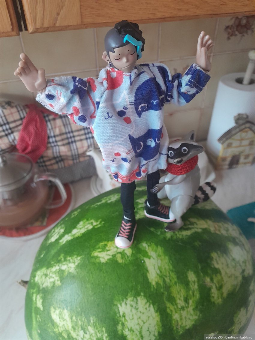 А у нас сегодня день арбуза. А у Вас (фото 10)