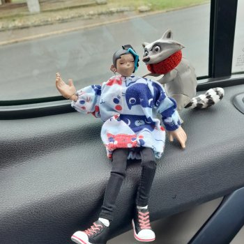 Прогулки с куклами.