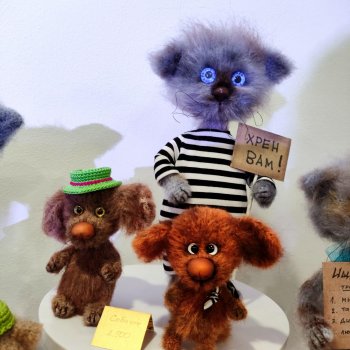 Бал кукол в Новосибирске ,мишки, коты и вся милота..