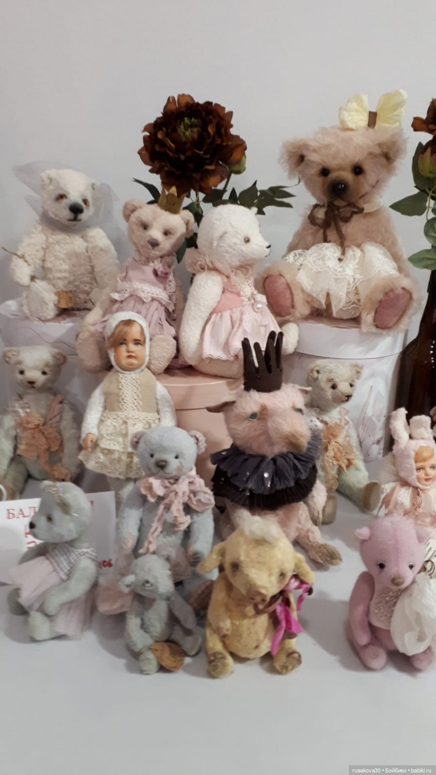 Бал кукол в Новосибирске ,мишки, коты и вся милота